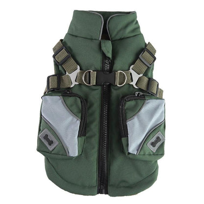 Winter Warmth Zipper Dog Jacket - Stylish And Cozy Pet Apparel-9