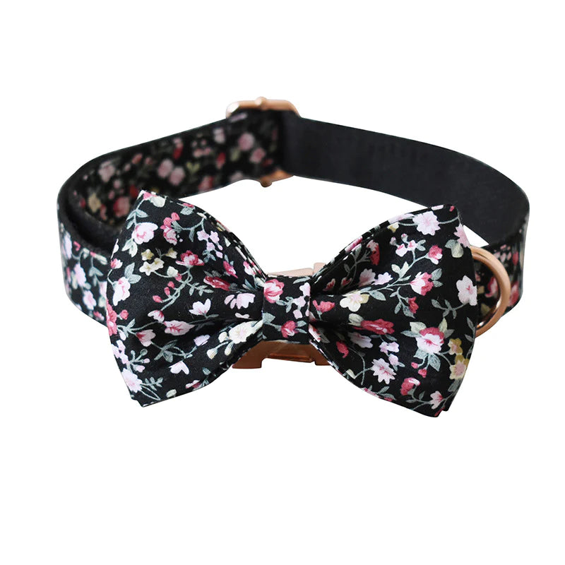 Charlie Dog Collar, Dog Collar & Dog Bowtie (Set) – by The Paw Co.-5