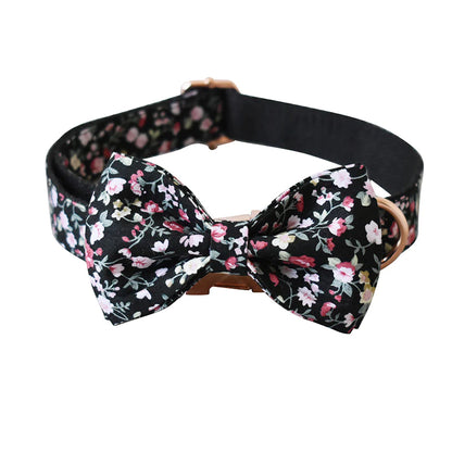 Charlie Dog Collar, Dog Collar & Dog Bowtie (Set) – by The Paw Co.-5