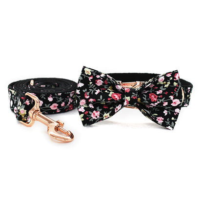 Charlie Dog Collar, Dog Collar & Dog Bowtie (Set) – by The Paw Co.-3