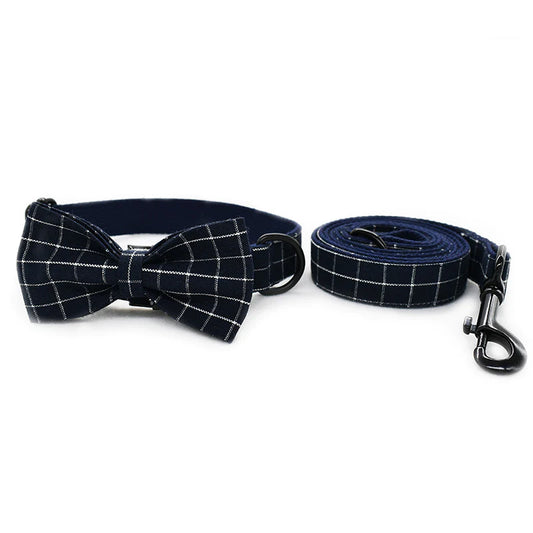 Jasper Dog Collar, Dog Collar & Dog Bowtie (Set) – by The Paw Co.-0