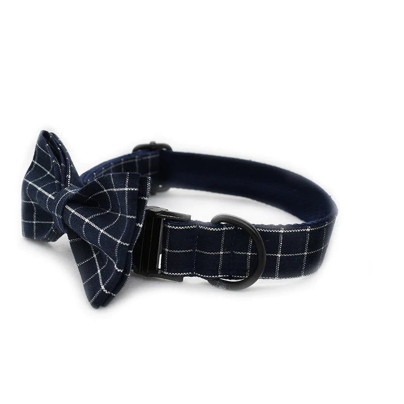 Jasper Dog Collar, Dog Collar & Dog Bowtie (Set) – by The Paw Co.-2