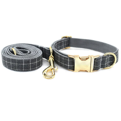Harvey Dog Collar, Dog Collar & Dog Bowtie (Set) – by The Paw Co.-1