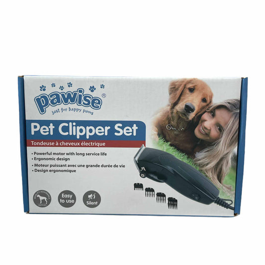 Pet Hair Clippers Set Dog Cat Quiet Grooming Trimmer Electric Shaver Groomer Kit-0