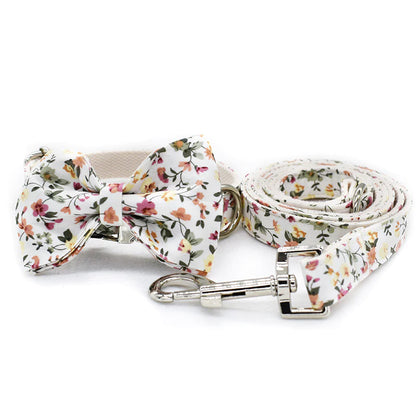 Lulu Dog Collar, Dog Collar & Dog Bowtie (Set) – by The Paw Co.-2