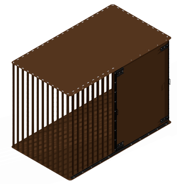 Heavy-Duty Dog Crate-16