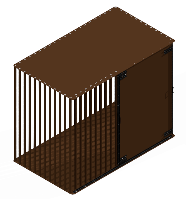 Heavy-Duty Dog Crate-17