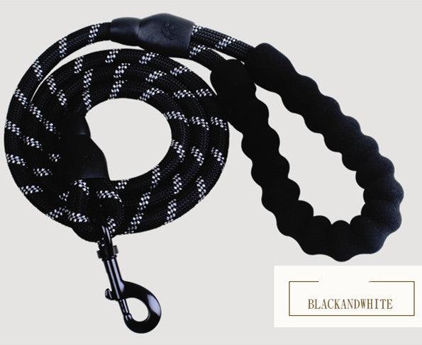 Reflective Comfort Leash - Premium Nylon Dog Leash For Walking And Training - Ultimate Pet Safety And Control-9