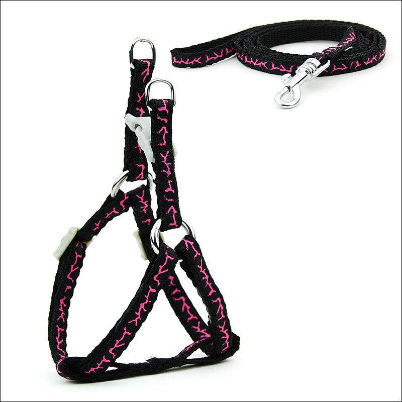 Pet Adventure Chest Strap Leash - Premium Quality Dog And Cat Walking Harness-3