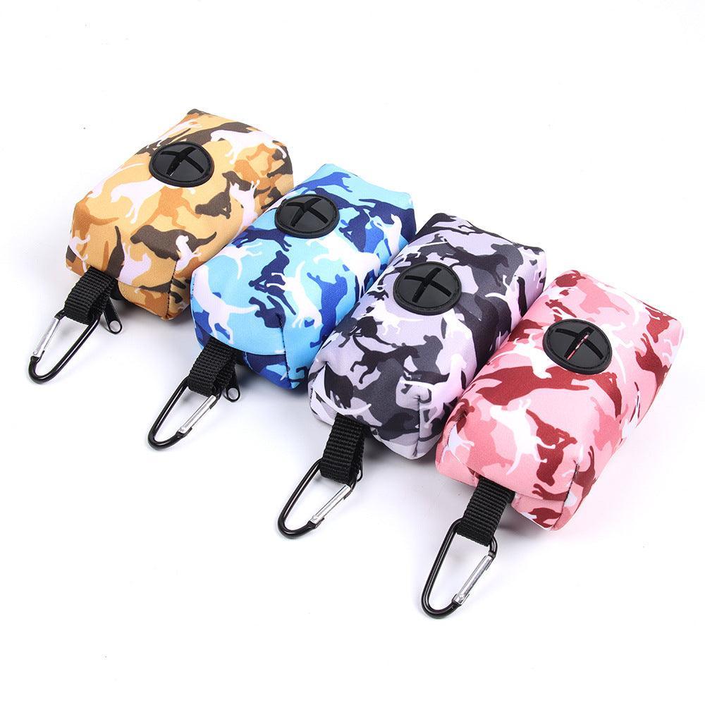 Camouflage Dog Chest Harness Set With Printed Polyester Strap-2