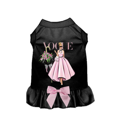 Chic Spring Ruffle Dress for Dogs-8