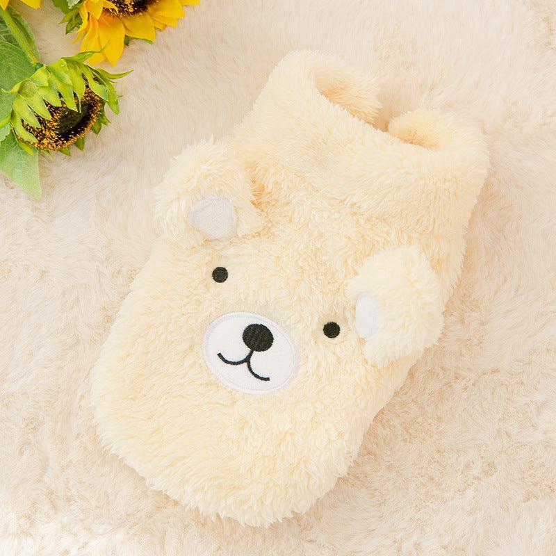 Cozy Bear Fleece Patch Two-Legged Pet Apparel-4