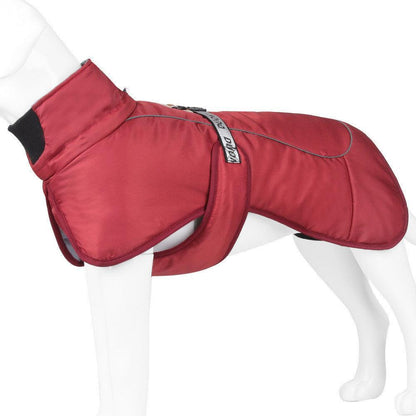 Cozy Canine Cloak: Stylish And Warm Pet Winter Wear With Reflective Safety-5