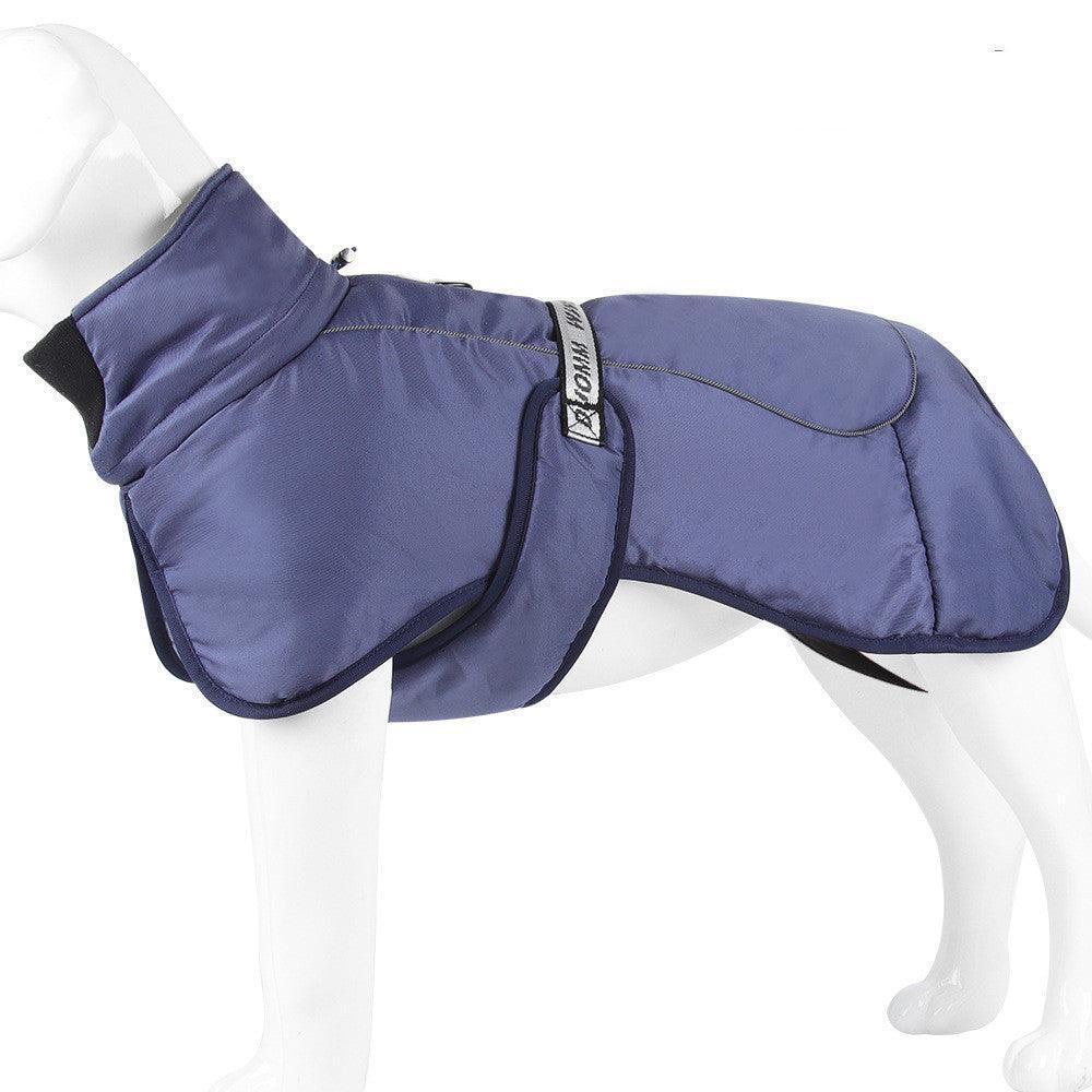 Cozy Canine Cloak: Stylish And Warm Pet Winter Wear With Reflective Safety-3