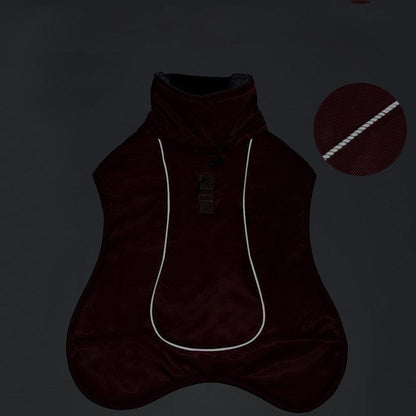 Cozy Canine Cloak: Stylish And Warm Pet Winter Wear With Reflective Safety-4