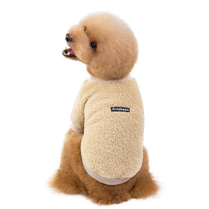 Cozy Canine Double-Sided Fleece Jacket-2