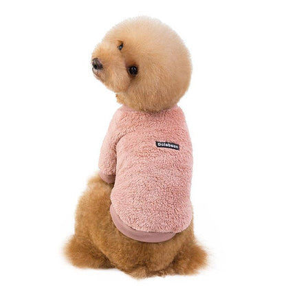 Cozy Canine Double-Sided Fleece Jacket-3