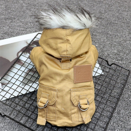 Cozy Canine Padded Coat - Stylish And Warm Dog Jacket For Small Breeds-5