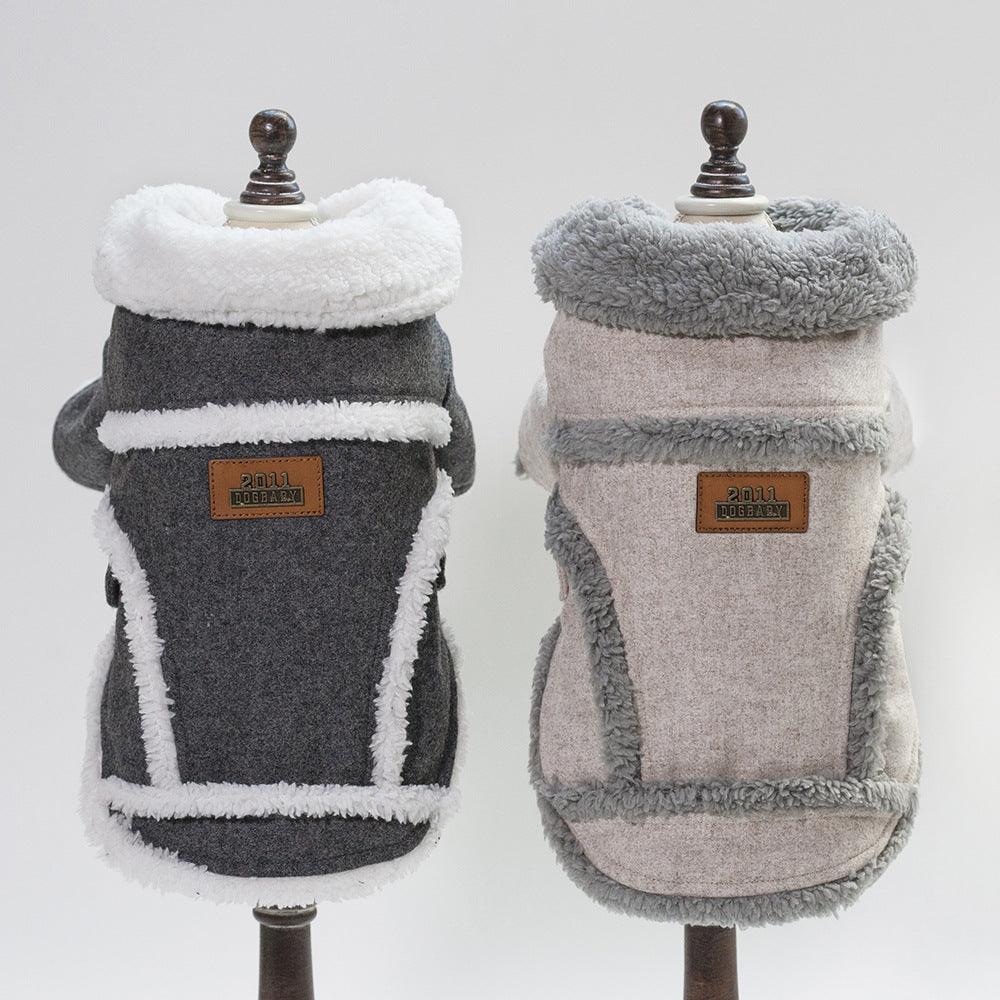 Cozy Chic Winter Dog Jacket - Stylish And Warm Pet Coat For French Bulldogs-2