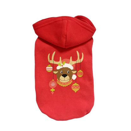 Cozy Cotton Dog Christmas Sweater - Festive Attire For Your Furry Friend-5