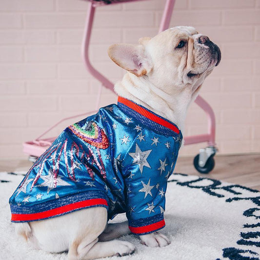 Cozy Cotton Dog Jacket - Stay Warm In Style!-0