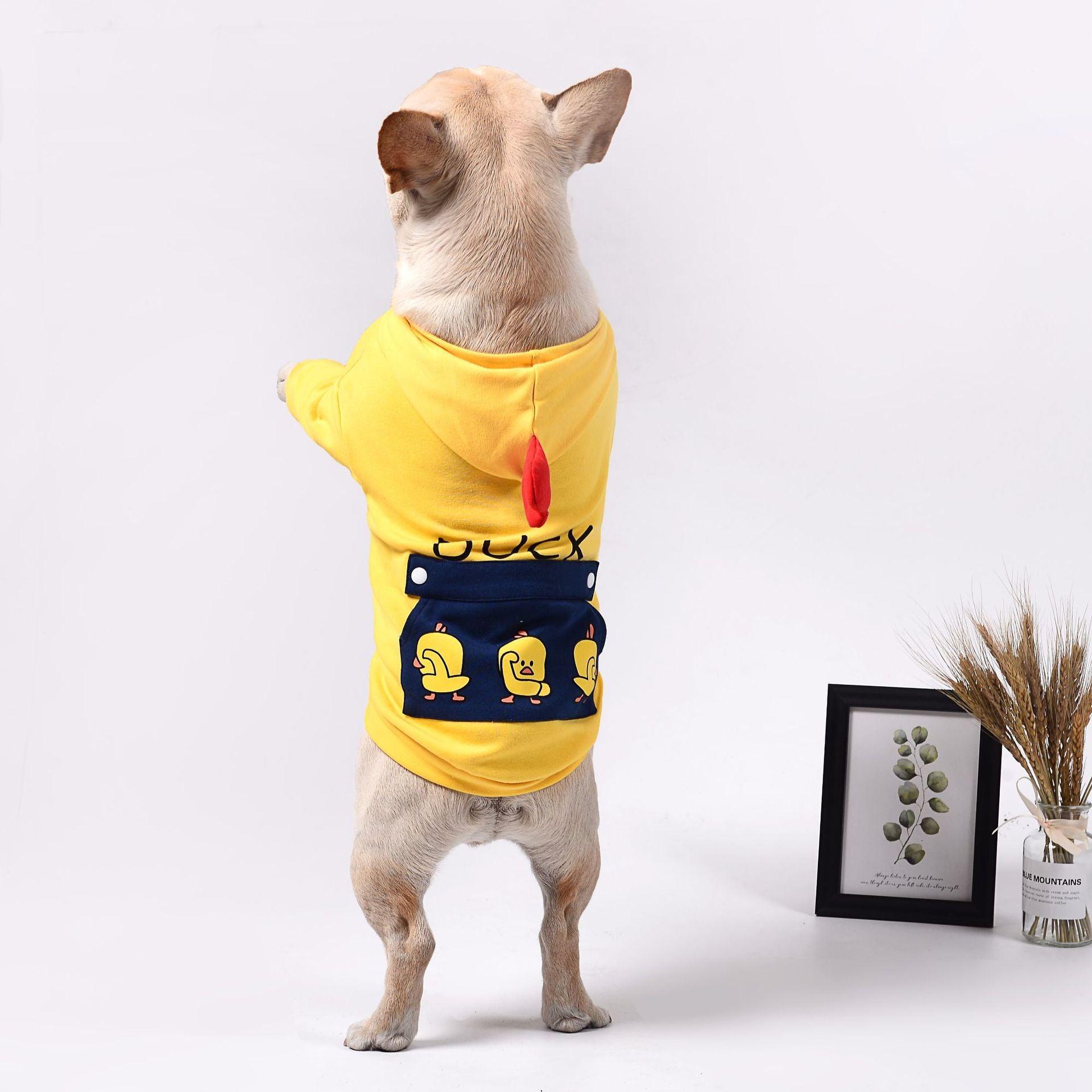 Cozy Cotton Dog Sweatshirt - Stylish And Warm Pet Apparel-1