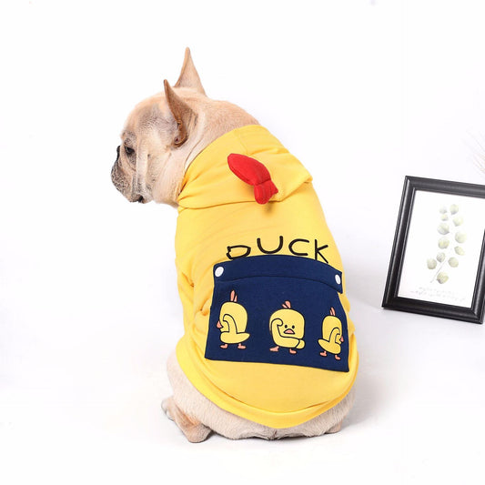 Cozy Cotton Dog Sweatshirt - Stylish And Warm Pet Apparel-0