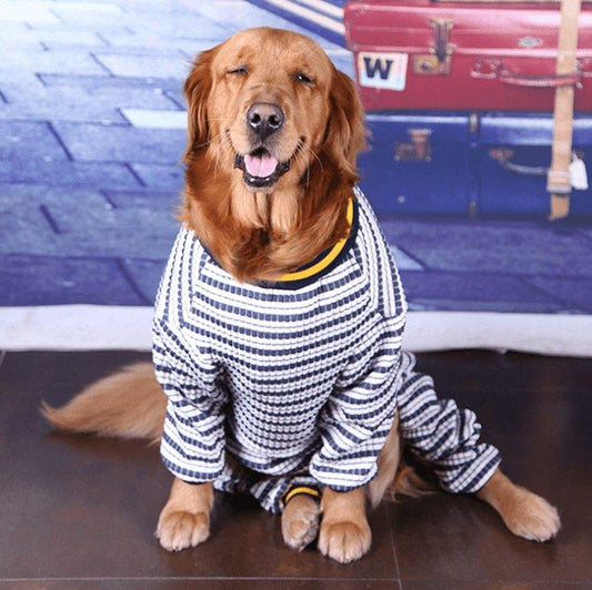 Cozy Cotton Long Sleeve Dog Shirt - Perfect Fit For Medium And Large Breeds-0