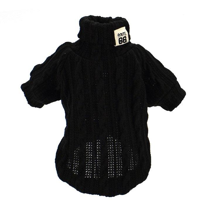 Cozy Knitted Turtleneck Sweater For Pets - Winter Warmth For Dogs And Cats-8