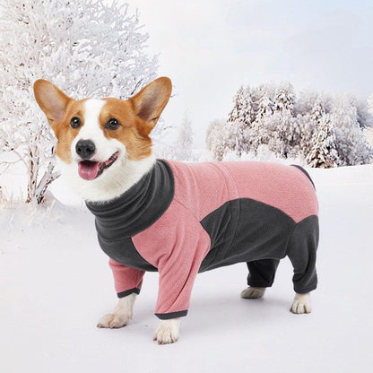 Cozycanine Winter Fleece Dog Coat - Stay Warm And Stylish All Season Long!-1
