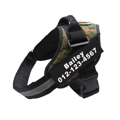 Customizable Reflective No-Pull Dog Harness: The Ultimate Safety And Comfort Solution For Your Furry Friend-3