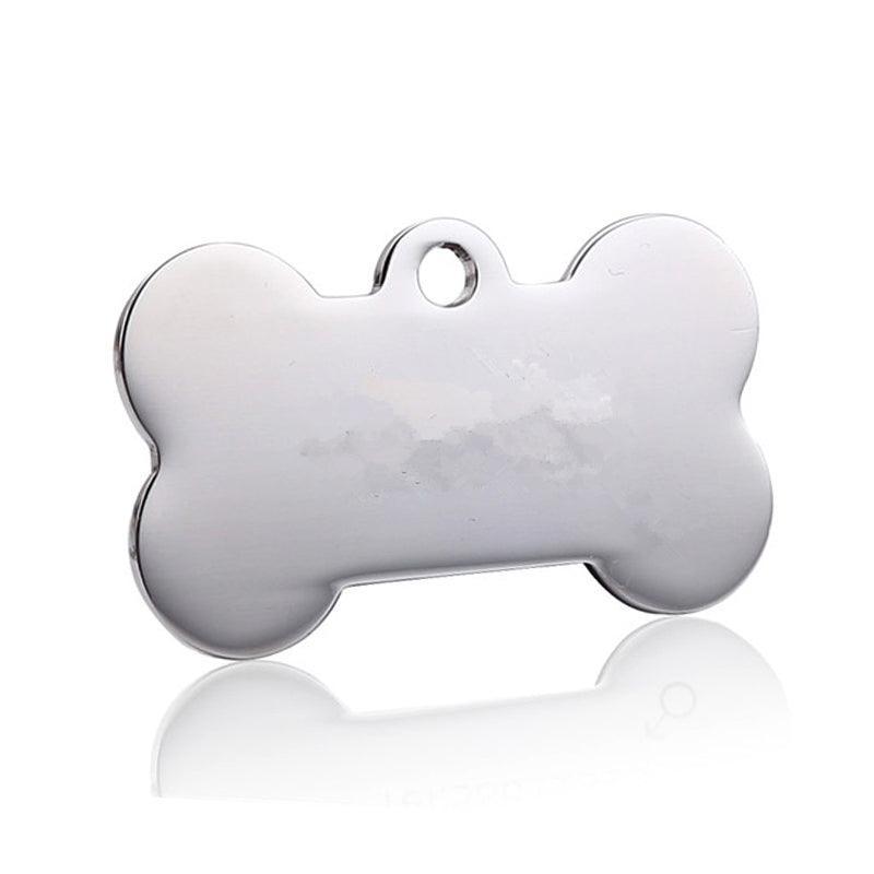 Customizable Stainless Steel Pet Id Tags: Keep Your Furry Friend Safe And Stylish!-1