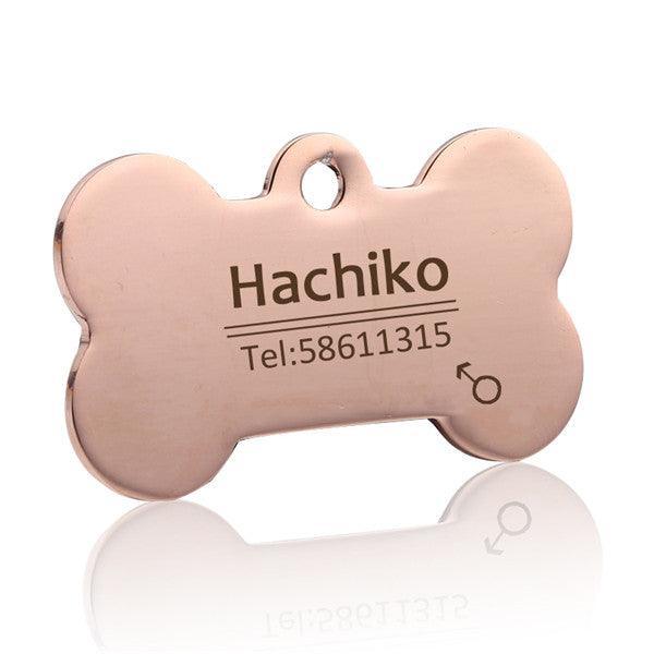 Customizable Stainless Steel Pet Id Tags: Keep Your Furry Friend Safe And Stylish!-8