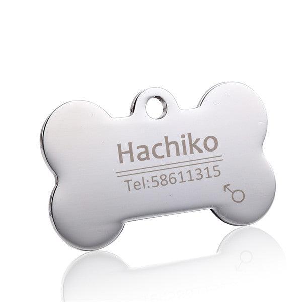 Customizable Stainless Steel Pet Id Tags: Keep Your Furry Friend Safe And Stylish!-6