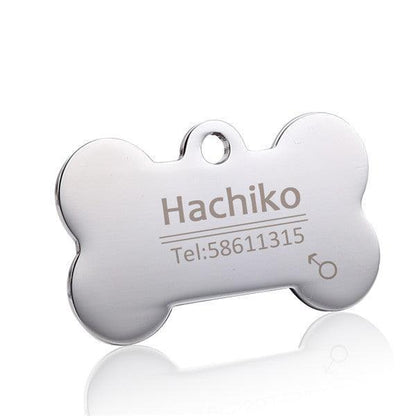 Customizable Stainless Steel Pet Id Tags: Keep Your Furry Friend Safe And Stylish!-6