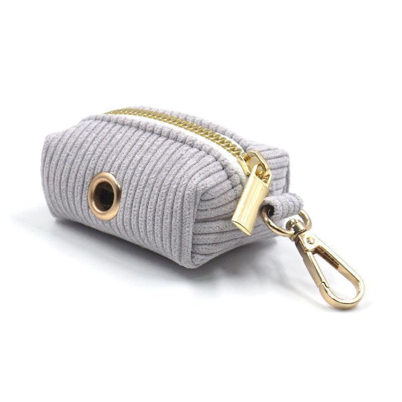 Cute Velvet Pet Waste Bag - Stylish And Practical Dog Poop Bag-3