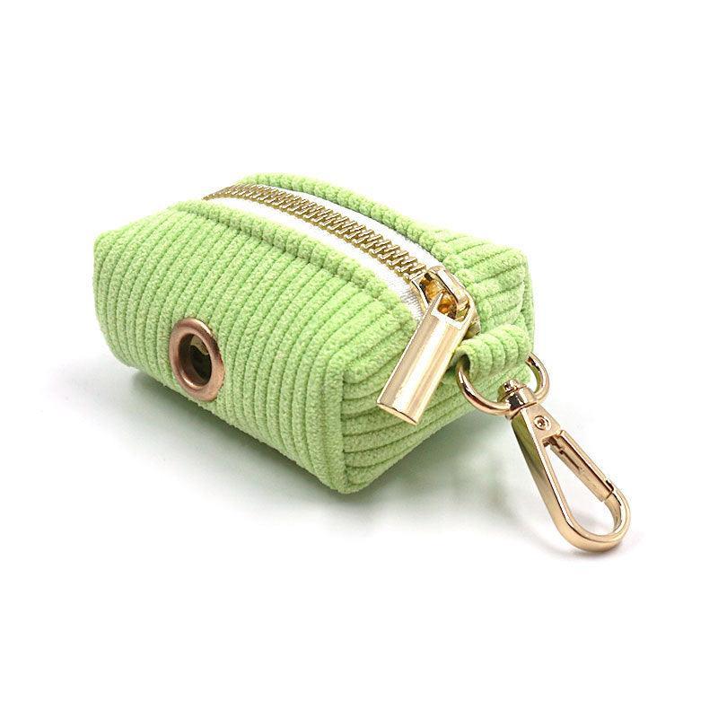 Cute Velvet Pet Waste Bag - Stylish And Practical Dog Poop Bag-1