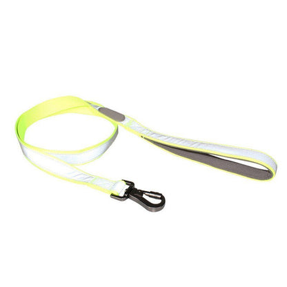 Dog Collars and leash Set Reflective Pet Dog Tag Collar Leash Lead For Small Medium Large Dogs Pitbull Bulldog Pugs-4