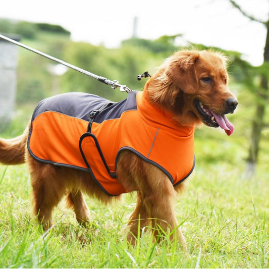 Reflective Warm Dog Coat For Autumn And Winter Walks-0