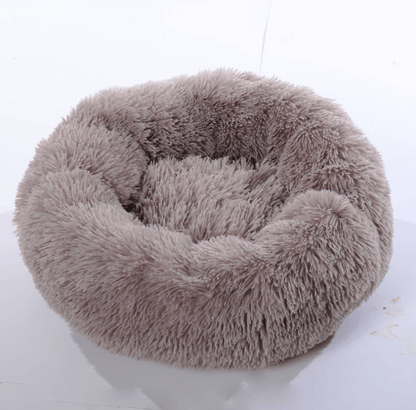 Cozy Haven: Luxurious Round Pet Bed For Winter Comfort-54