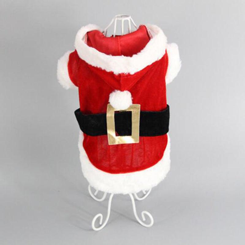 Festive Plaid Dog Dress - Cozy Christmas Pet Outfit For Small Dogs-5