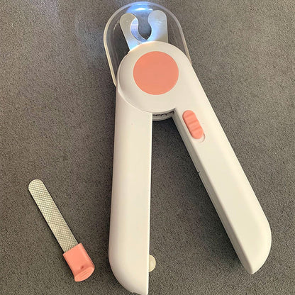 Pet Nail Clipper Dog Cat Cutter Beauty Scissors LED Lighting Puppy Kitten Grooming Claw Nails Cutting Machine Professional Newes-3