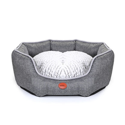 Soft Dog Bed Sleeping Gary Sofa Hondenmand Waterproof Cushion Mat For Pets Puppy Cat Cotton Pillow Pet Supplies-2