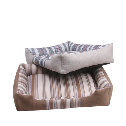 Pet Dog Bed Soft Kennel Sofa Winter Warm Pet Blanket Mat Removable Nest Comfortable Cushion for Dogs Cats Pets Sleeping Supplies-3