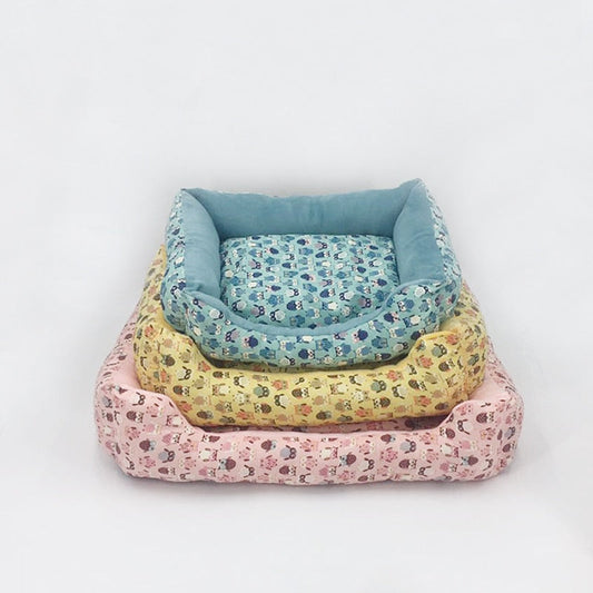 Winter Dog Bed Mat Pet Sofa Cushion Soft Cozy Puppy Kennel Cat House Nest Warm Pets Blanket for Dogs Cats Sleeping Supplies-0