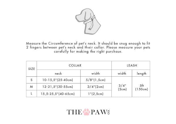 Charlie Dog Collar, Dog Collar & Dog Bowtie (Set) – by The Paw Co.-6