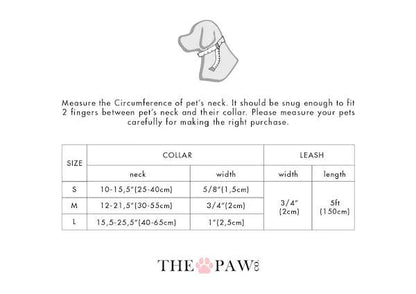 Charlie Dog Collar, Dog Collar & Dog Bowtie (Set) – by The Paw Co.-6